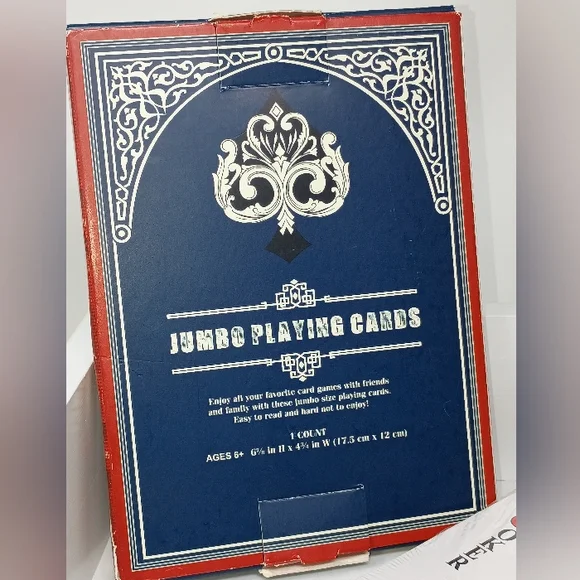 Vintage Jumbo Style Playing Cards - Picture 6 of 8